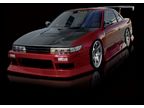 -  Wide Body  Nissan Silvia S13  Origin (Aggressive Line)