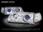  Angel Eyes +   Honda Civic 88-91 ()