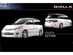    Toyota Estima (Lucida)  Gialla